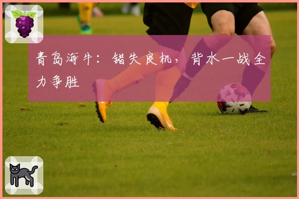 青岛海牛：错失良机，背水一战全力争胜